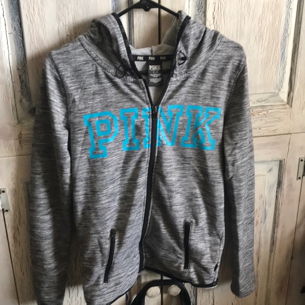 PINK zippered hoodie